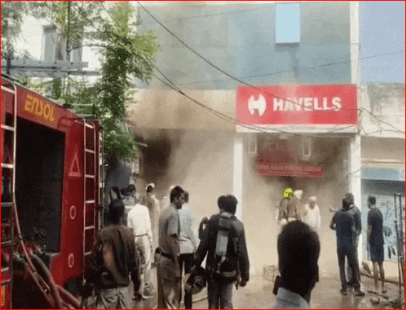 ਚੰਡੀਗੜ੍ਹ ਦੇ ਇੰਡਸਟਰੀਅਲ ਏਰੀਆ ਵਿੱਚ ਭਿਆਨਕ ਅੱਗ