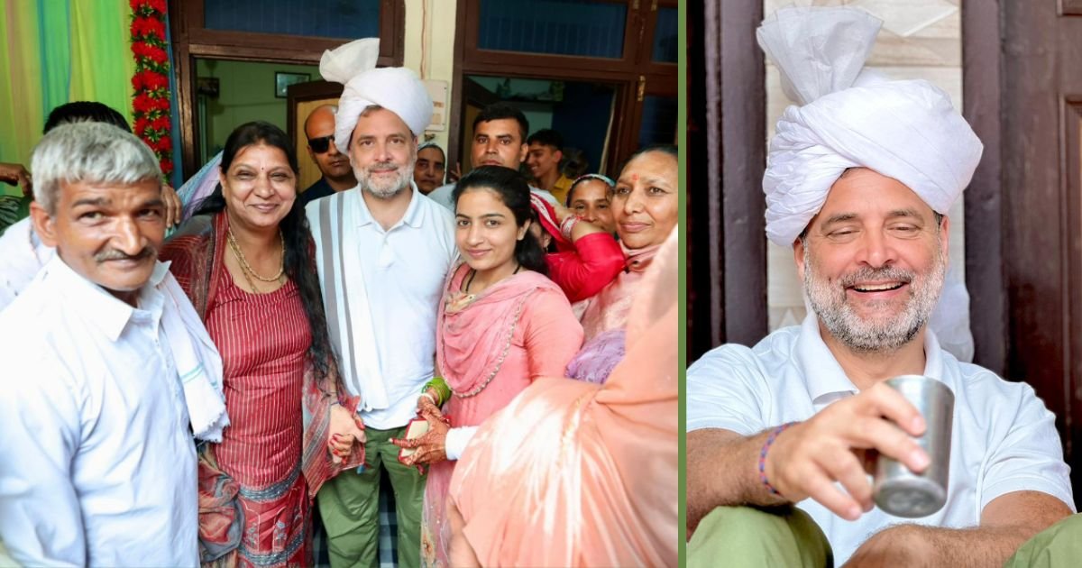 ਰਾਹੁਲ ਗਾਂਧੀ ਪਹੁੰਚੇ ਕਿਸਾਨ ਦੀ ਧੀ ਦੇ ਵਿਆਹ ‘ਚ, ਪਿੰਡ ਮਦੀਨਾ ‘ਚ ਉਮੜੀ ਭੀੜ