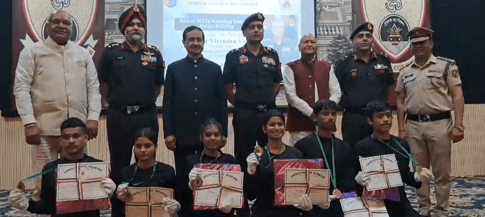 युवाओं को अनुशासन, चरित्र निर्माण, नेतृत्व व देशभक्ति की शिक्षा देने में एनसीसी की अहम भूमिका : डीजी वत्स