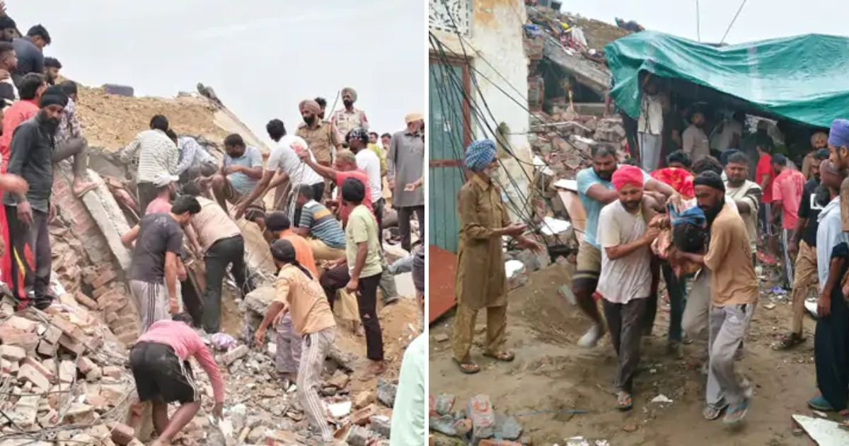 ਪੰਜਾਬ 'ਚ ਵਾਪਰਿਆ ਬੇਹੱਦ ਮੰਦਭਾਗਾ ਹਾਦਸਾ! ਘਰ ਦੀ ਛੱਤ ਡਿੱਗਣ ਨਾਲ ਚਾਰ ਲੋਕ ਦਬੇ, 3 ਦੀ ਹੋਈ ਮੌਤ