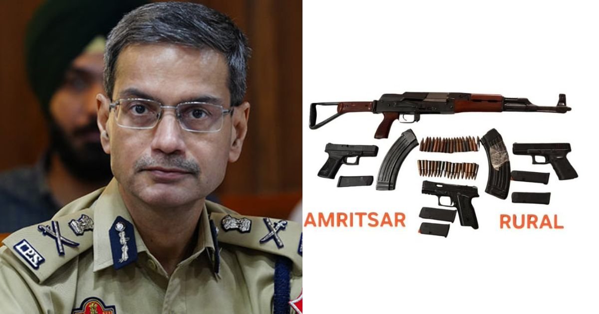 ਪੰਜਾਬ ‘ਚ ISI ਮਾਡਿਊਲ ਦਾ ਪਰਦਾਫਾਸ਼, 2 ਗ੍ਰਿਫ਼ਤਾਰ, AK-47 ਤੇ ਗਲੌਕ ਪਿਸਤੌਲ ਬਰਾਮਦ