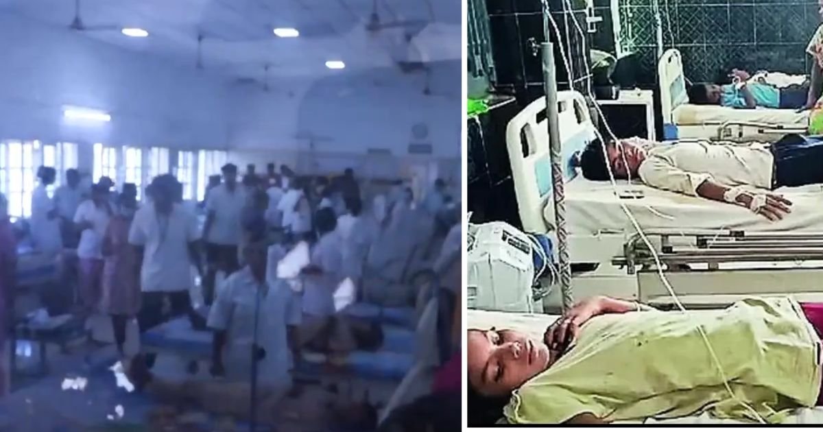 ਮਿਡ-ਡੇਅ ਮੀਲ ਖਾਣ ਤੋਂ ਬਾਅਦ 43 ਬੱਚਿਆਂ ਦੀ ਜਾਨ ਖ਼ਤਰੇ ‘ਚ, ਵਿਦਿਆਰਥੀਆਂ ਨਾਲ ਭਰਿਆ ਹਸਪਤਾਲ