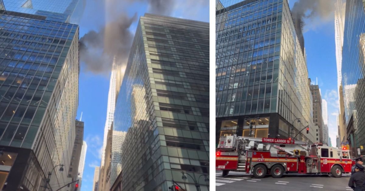 ਵੱਡਾ ਹਾਦਸਾ! ਨਿਊਯਾਰਕ ‘ਚ ਉੱਚੀ ਇਮਾਰਤ ਨੂੰ ਭਿਆਨਕ ਅੱਗ, ਆਸਮਾਨ 'ਚ ਧੂੰਏ ਦਾ ਵੱਡਾ ਗੁਬਾਰ