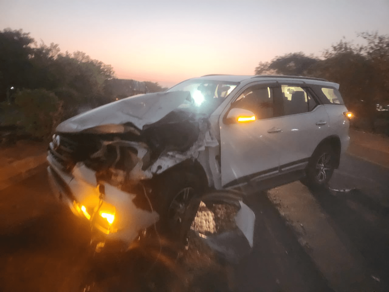 ਸੜਕ ਹਾਦਸਾ: Prashant Padole ਦੀ ਕਾਰ ਟੱਕਰ ਦਾ ਸ਼ਿਕਾਰ