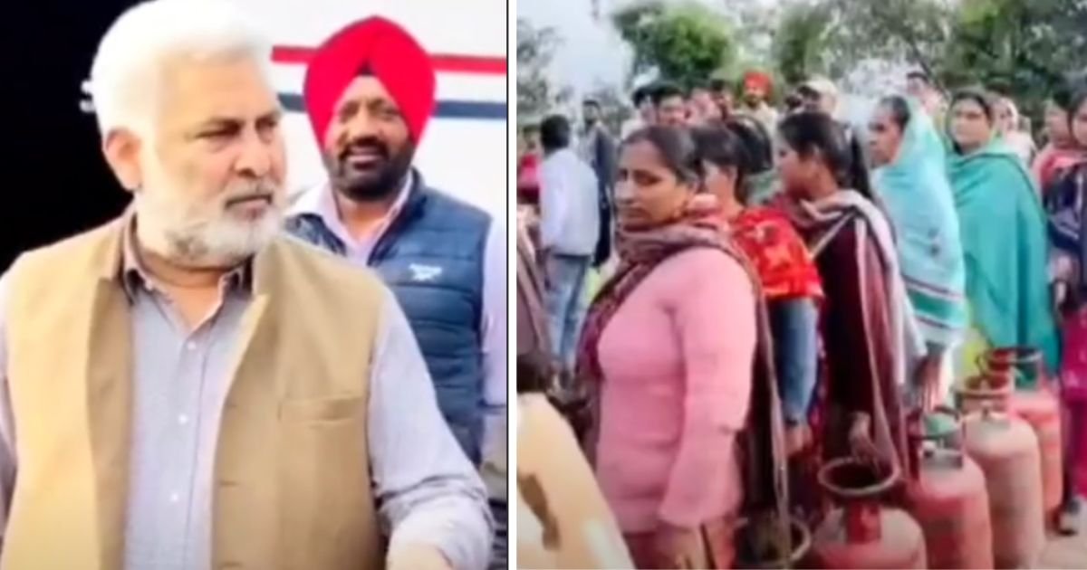 ਕੈਬਨਿਟ ਮੰਤਰੀ ਵੱਲੋਂ ਗੈਸ ਏਜੰਸੀ 'ਤੇ ਛਾਪਾ, ਲੋਕਾਂ ਨੂੰ ਲੰਬੀਆਂ ਲਾਈਨਾਂ 'ਚ ਦੇਖ ਅਧਿਕਾਰੀਆਂ 'ਤੇ ਕਾਰਵਾਈ ਕਰਨ ਦੇ ਦਿੱਤੇ ਹੁਕਮ