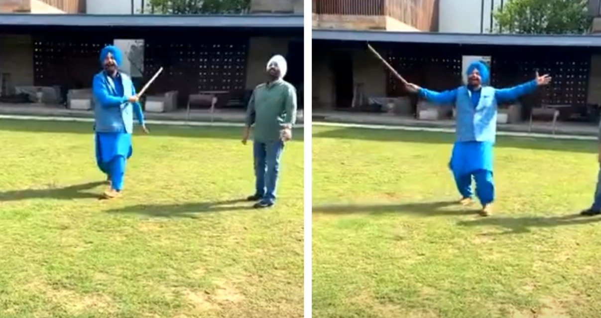 ਸਿਆਸਤ ਤੋਂ ਦੂਰ ਨਵਜੋਤ ਸਿੱਧੂ ਗੁੱਲੀ-ਡੰਡਾ ਖੇਡਦੇ ਹੋਏ ਦਿਖੇ, ਲੋਕਾਂ ਨੇ ਬਚਪਨ ਦੀਆਂ ਯਾਦਾਂ ਕੀਤੀਆਂ ਤਾਜ਼ਾ