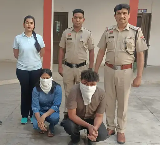 ब्यूटीशियन निकली Mastermind, पति संग मिलकर ठेकेदार से 50 लाख की उगाही का आरोप