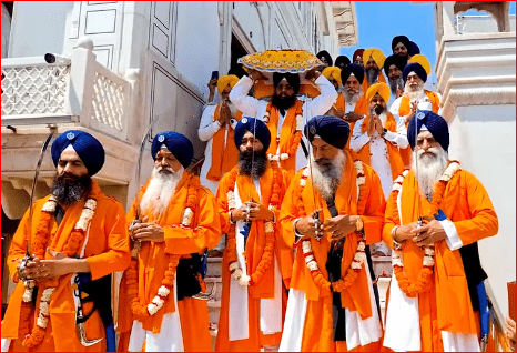 ਸ੍ਰੀ ਗੁਰੂ ਤੇਗ ਬਹਾਦਰ ਸਾਹਿਬ ਜੀ ਦੇ ਪ੍ਰਕਾਸ਼ ਪੁਰਬ ਨੂੰ ਸਮਰਪਿਤ ਸ੍ਰੀ ਅਕਾਲ ਤਖ਼ਤ ਸਾਹਿਬ ਤੋਂ ਅਲੌਕਿਕ ਨਗਰ ਕੀਰਤਨ ਸਜਾਇਆ