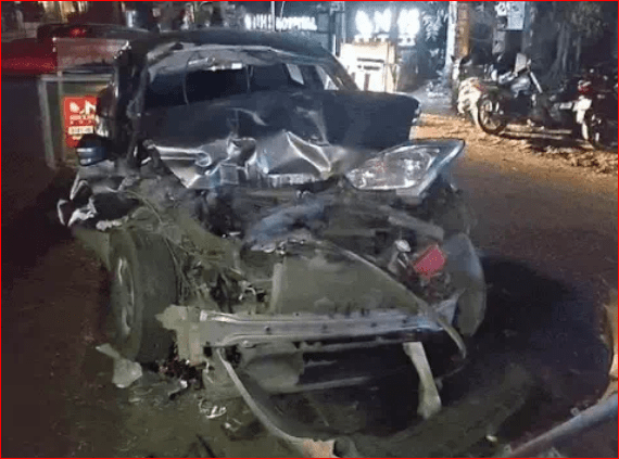 ਜਲੰਧਰ ਵਿੱਚ ਤੇਜ਼ ਰਫ਼ਤਾਰ ਕਾਰ ਟਰੈਕਟਰ ਨਾਲ ਟਕਰਾਈ