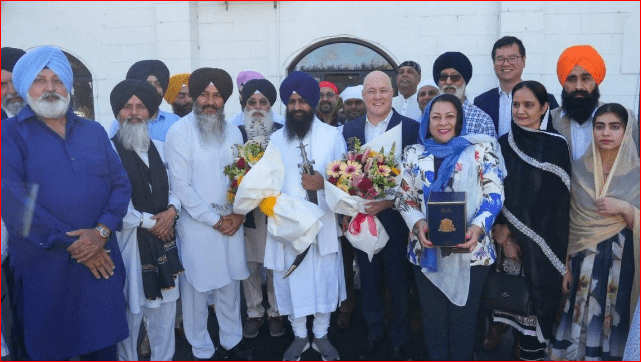 ਨਿਊਜ਼ੀਲੈਂਡ ਦੇ PM ਕ੍ਰਿਸਟੋਫਰ ਨੇ ਜਥੇਦਾਰ ਕੁਲਦੀਪ ਸਿੰਘ ਗੜਗੱਜ ਨਾਲ ਕੀਤੀ ਮੁਲਾਕਾਤ, ਸਿੱਖ ਭਾਈਚਾਰੇ ਦੇ ਨਾਲ ਸਾਂਝ ’ਤੇ ਕੀਤੀ ਚਰਚਾ