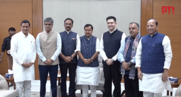 ‘ਆਪ’ ਛੱਡ ਕੇ ਰਾਘਵ ਚੱਢਾ, ਸੰਦੀਪ ਪਾਠਕ ਅਤੇ ਅਸ਼ੋਕ ਮਿੱਤਲ ਭਾਜਪਾ ‘ਚ ਹੋਏ ਸ਼ਾਮਲ