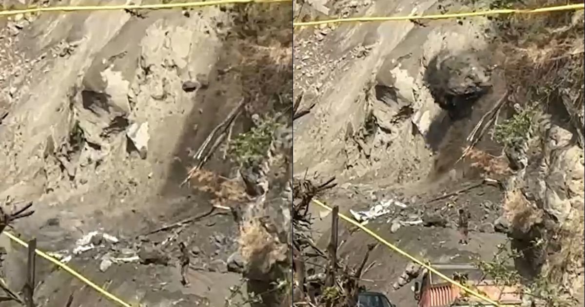 ਕੁੱਲੂ ਦੇ ਮਨੀਕਰਨ ‘ਚ Landslide: ਗੱਡੀ ਚੱਟਾਨਾਂ ਹੇਠਾਂ ਚਕਨਾਚੂਰ, ਜਾਨੀ ਨੁਕਸਾਨ ਤੋਂ ਬਚਾਅ