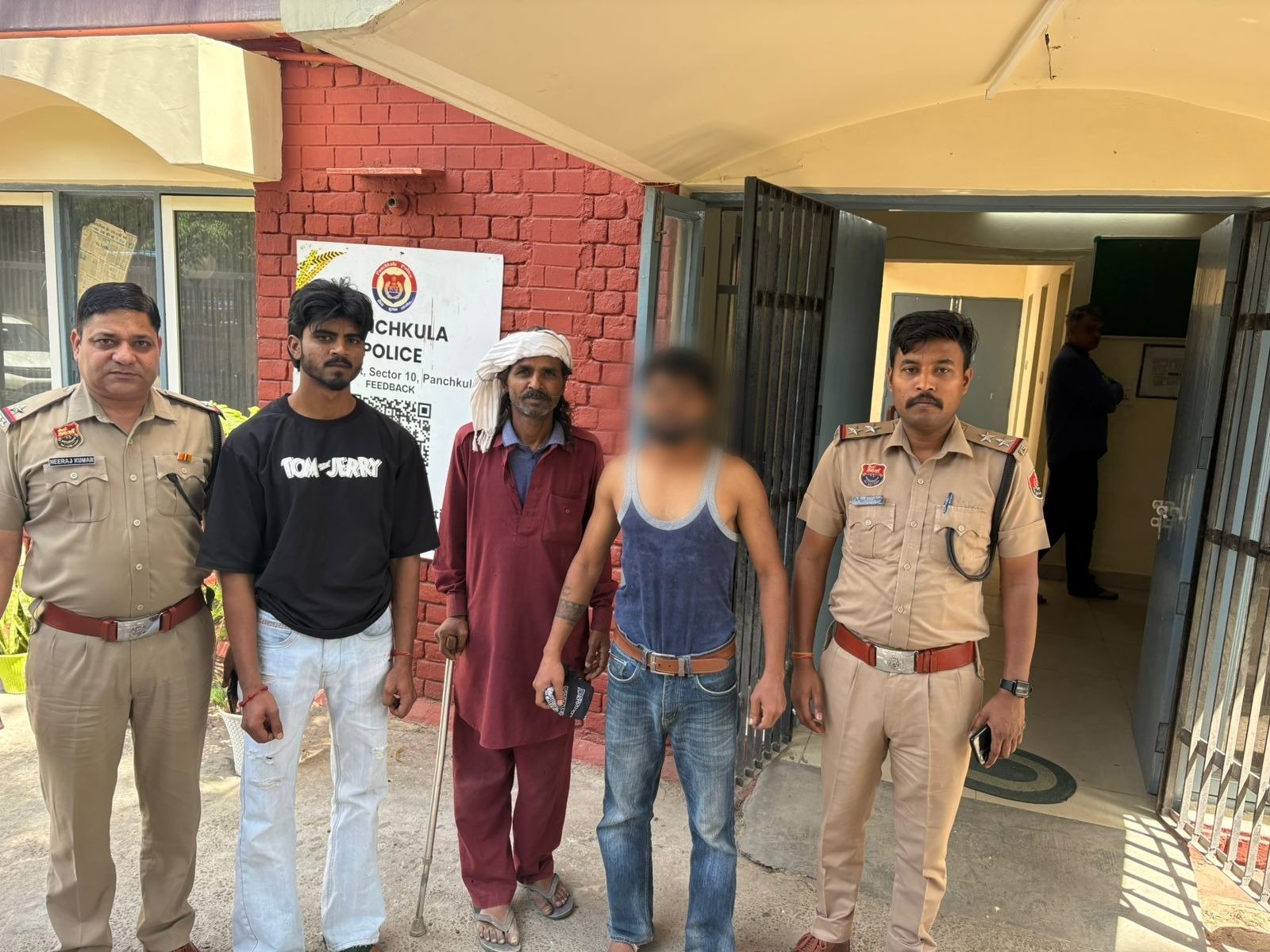 पंचकूला पुलिस की तत्परता से लापता युवक सकुशल बरामद, परिवार को सौंपा गया