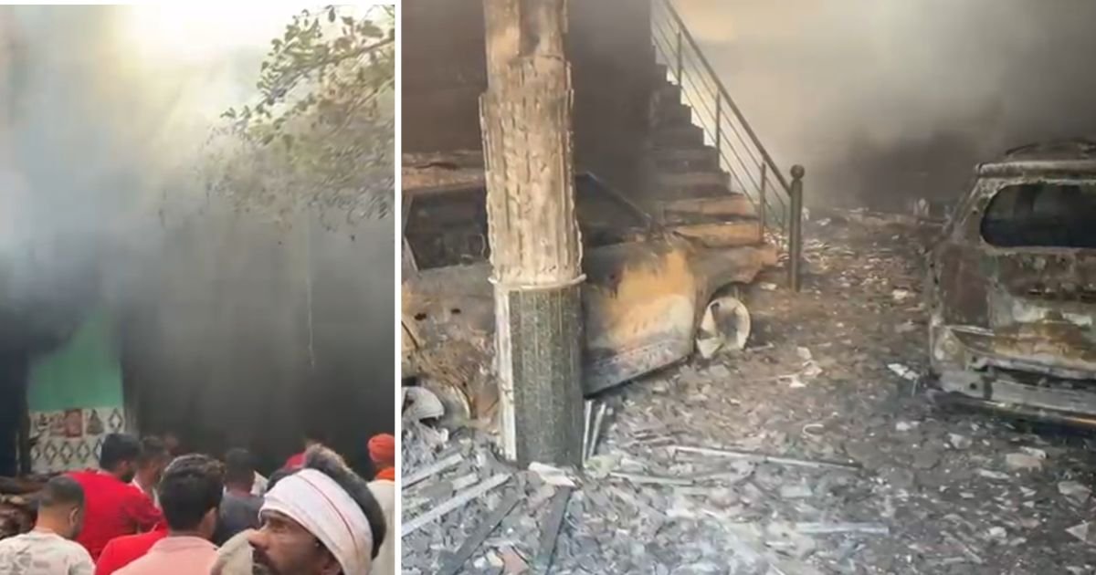 'ਚਿਰਾਗ' ਕਾਰਨ ਇਮਾਰਤ ਨੂੰ ਲੱਗੀ ਭਿਆਨਕ ਅੱਗ, ਲੱਖਾਂ ਦਾ ਸਮਾਂ ਸੜ ਕੇ ਸੁਆਹ