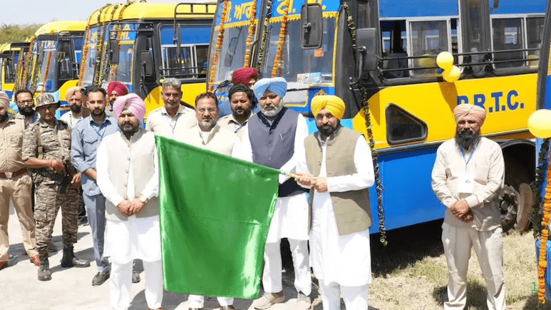 ਪੰਜਾਬ ਵਿੱਚ ਜਨਤਕ ਆਵਾਜਾਈ ਦਾ ਵੱਡਾ ਵਿਸਥਾਰ, ਹਜ਼ਾਰ ਤੋਂ ਵੱਧ ਨਵੀਆਂ ਬੱਸਾਂ ਸ਼ਾਮਲ ਕਰਨ ਦਾ ਐਲਾਨ