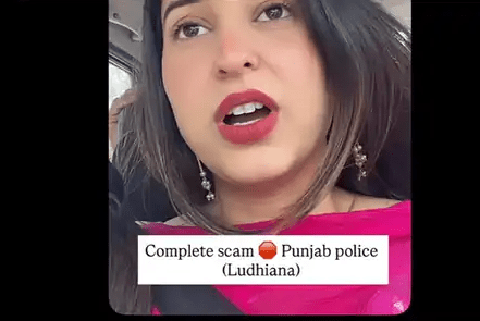 ਟ੍ਰੈਫਿਕ ਚਾਲਾਨ ‘ਤੇ ਵਿਵਾਦ, ਔਰਤ ਵੱਲੋਂ ਪੁਲਿਸ ‘ਤੇ ਗੰਭੀਰ ਦੋਸ਼