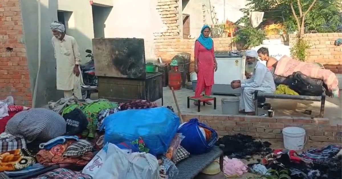 ਗਰੀਬ ਪਰਿਵਾਰ ਦੇ ਸੁਪਨਿਆਂ ਨੂੰ ਲੱਗੀ ਅੱਗ, ਕੁੜੀ ਲਈ ਜੋੜਿਆ ਦਾਜ ਦਾ ਸਮਾਨ ਸੜ ਕੇ ਸੁਆਹ