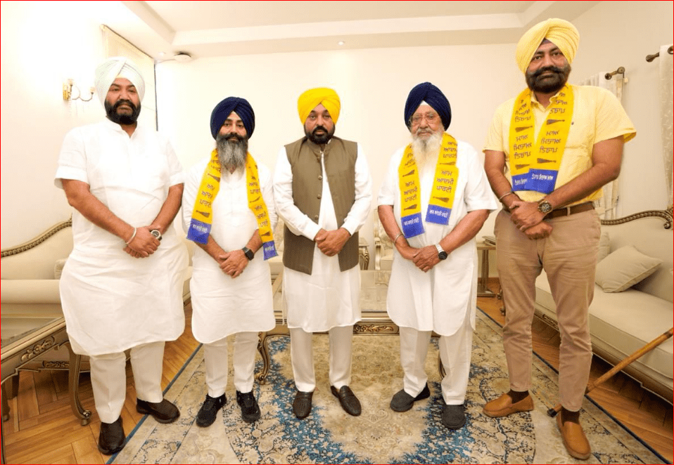 ਰਾਜਮਹਿੰਦਰ ਸਿੰਘ ਮਜੀਠਾ ਆਪ ’ਚ ਹੋਏ ਸ਼ਾਮਿਲ, ਮੁੱਖ ਮੰਤਰੀ ਮਾਨ ਨੇ ਪਾਰਟੀ ਵਿਚ ਕੀਤਾ ਸਵਾਗਤ