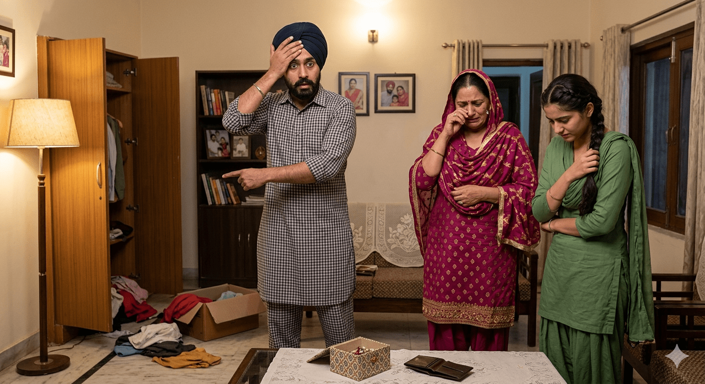 ਹੈਰਾਨੀ ਵਾਲੀ ਖਬਰ: ਭੈਣ ਨੇ ਧੀ ਨਾਲ ਮਿਲ ਕੇ ਭਰਾ ਦੇ ਘਰ  ਕੀਤੀ ਚੋਰੀ