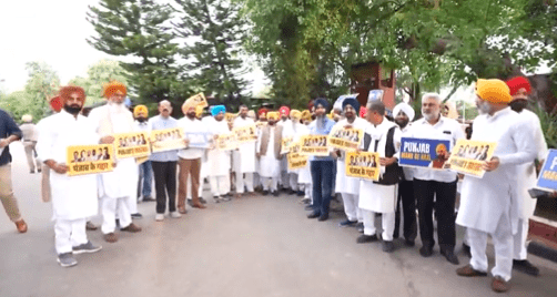 ਰਾਸ਼ਟਰਪਤੀ ਭਵਨ ਪਹੁੰਚੇ CM ਭਗਵੰਤ ਮਾਨ, 90 ਵਿਧਾਇਕਾਂ ਨਾਲ ਸ਼ਕਤੀ ਪ੍ਰਦਰਸ਼ਨ