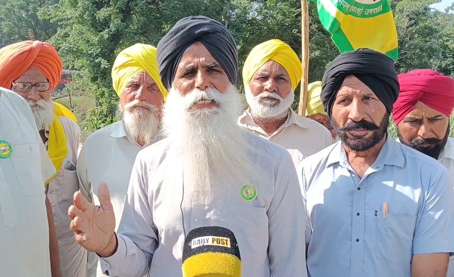 BKU ਉਗਰਾਹਾਂ ਵੱਲੋਂ ‘ਟ੍ਰਾਈਡੈਂਟ’ ਖਿਲਾਫ਼ ਤਿੱਖਾ ਪ੍ਰਦਰਸ਼ਨ, ਫੈਕਟਰੀ ਅੱਗੇ ਡਟੇ ਕਿਸਾਨ
