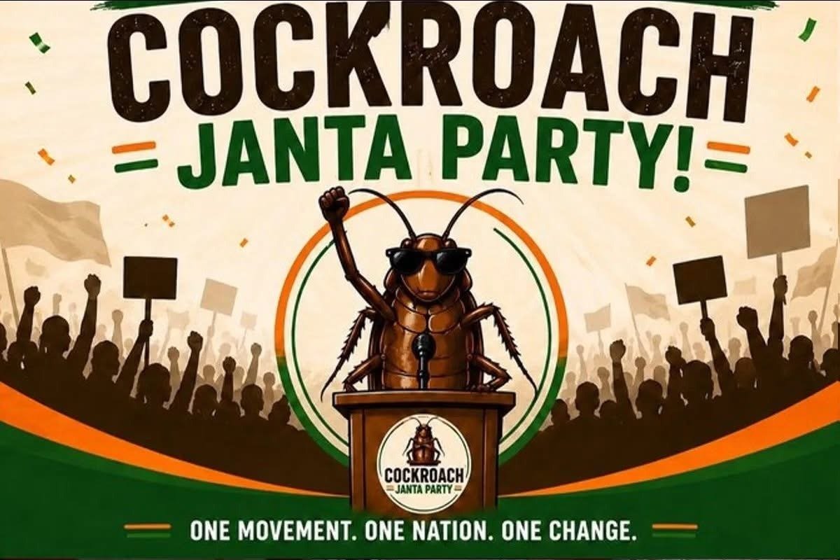 Cockroach Janta Party: 24 ਘੰਟਿਆਂ ’ਚ ਹਜ਼ਾਰਾਂ ਫਾਲੋਅਰਜ਼ ਬਟੋਰਨ ਵਾਲੀ ‘ਕਾਕਰੋਚ ਜਨਤਾ ਪਾਰਟੀ’ ਦੀ ਕੀ ਹੈ ਅਸਲ ਕਹਾਣੀ?