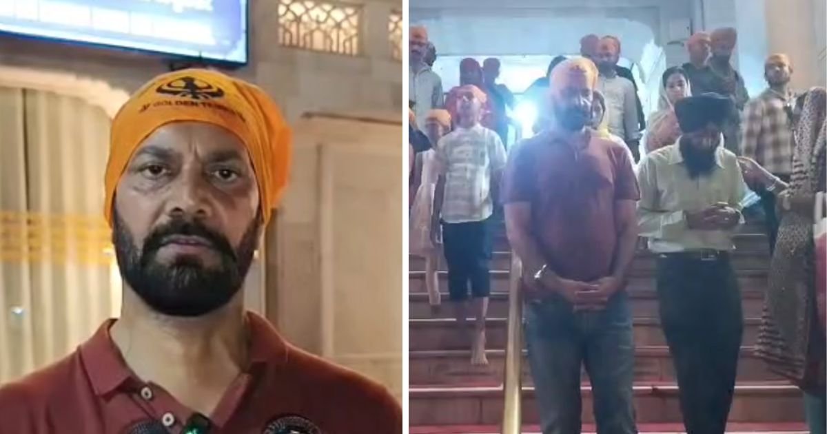 ਸੱਚਖੰਡ ਸ੍ਰੀ ਹਰਿਮੰਦਰ ਸਾਹਿਬ ਵਿਖੇ ਨਤਮਸਤਕ ਹੋਏ ਪੰਜਾਬੀ ਗਾਇਕ ਜਸਬੀਰ ਜੱਸੀ