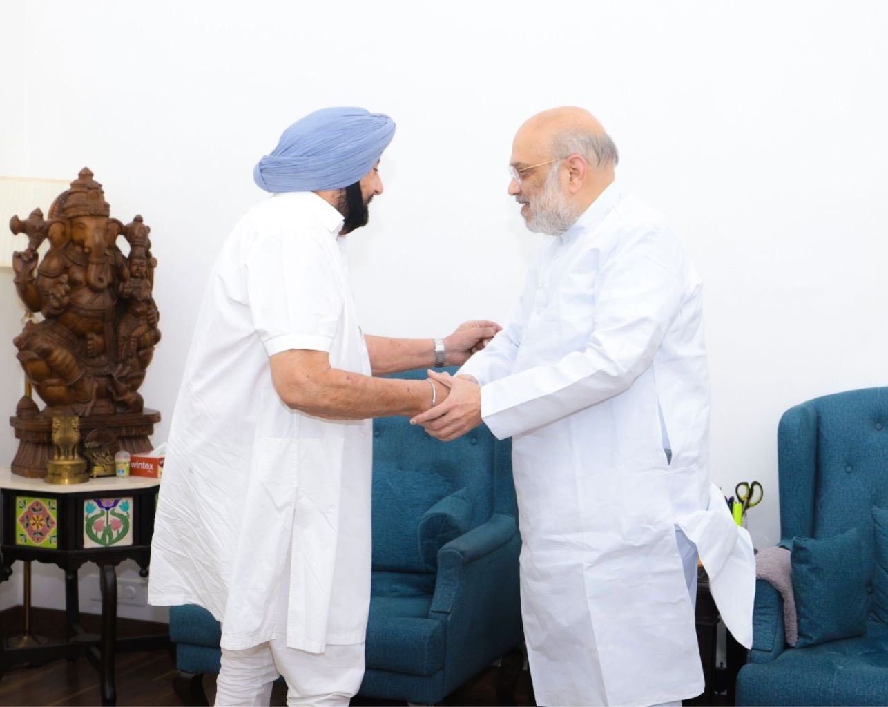 ਕੈਪਟਨ ਅਮਰਿੰਦਰ ਸਿੰਘ ਦੀ ਅਮਿਤ ਸ਼ਾਹ ਤੇ ਜੇ.ਪੀ. ਨੱਡਾ ਨਾਲ ਮੁਲਾਕਾਤ, ਪੰਜਾਬ ਭਾਜਪਾ ਸਿਆਸਤ ਤੇਜ਼