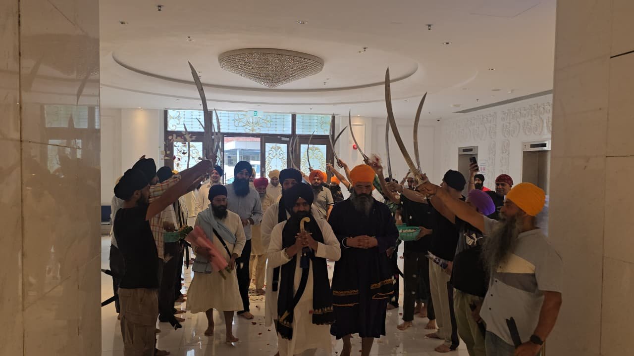 ਹਾਂਗਕਾਂਗ ਪਹੁੰਚਣ 'ਤੇ ਸੰਗਤ ਵੱਲੋਂ ਜਥੇਦਾਰ ਗਿਆਨੀ ਕੁਲਦੀਪ ਸਿੰਘ ਗੜਗੱਜ ਦਾ ਨਿੱਘਾ ਸਵਾਗਤ