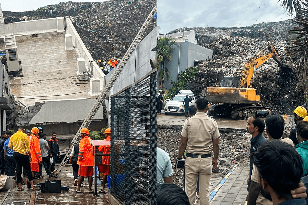 पुणे में बड़ा हादसा, मलबे का पहाड़ गिरने से वेस्ट-टू-एनर्जी प्लांट की 3 मंजिला इमारत ढही