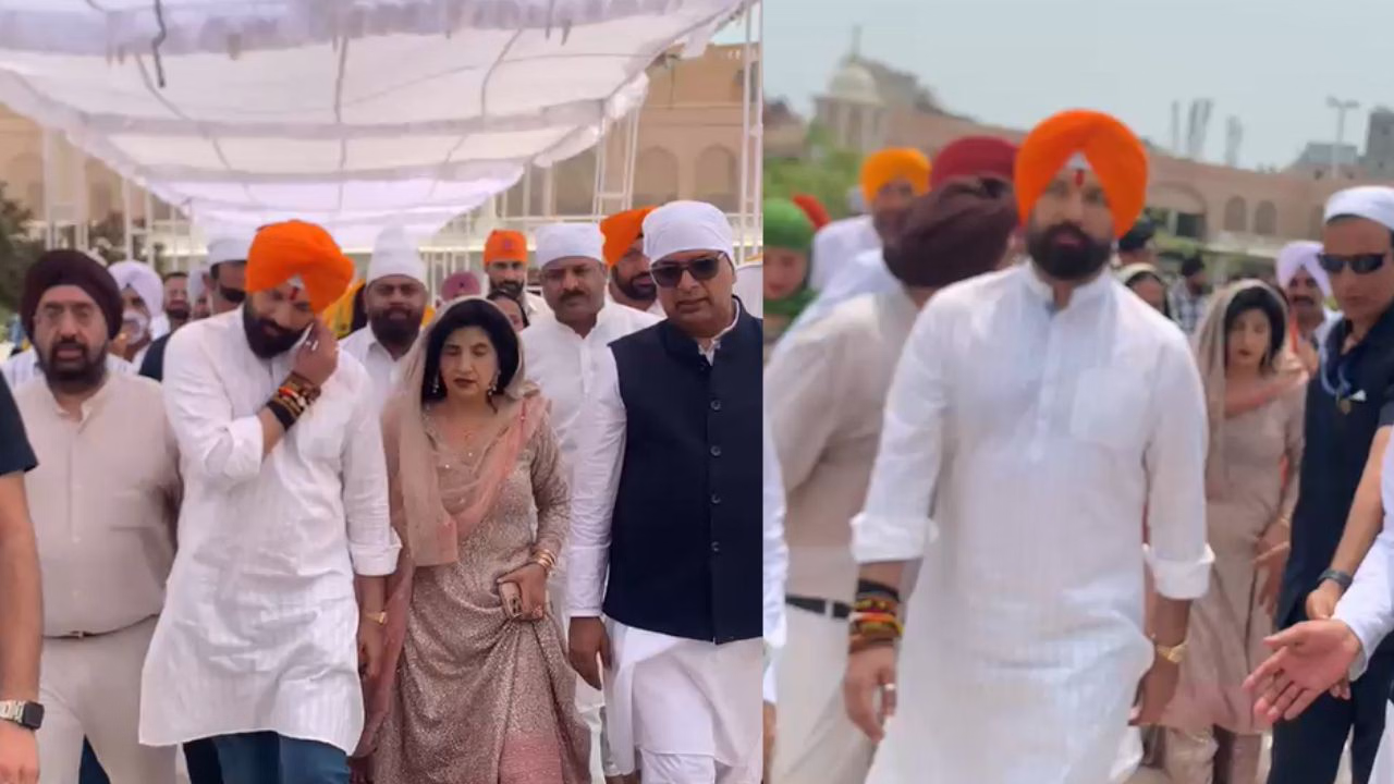 ਕੇਂਦਰੀ ਮੰਤਰੀ ਚਿਰਾਗ ਪਾਸਵਾਨ ਸੱਚਖੰਡ ਸ੍ਰੀ ਹਰਿਮੰਦਰ ਸਾਹਿਬ ਨਤਮਸਤਕ: ਪੱਗ ਬੰਨ੍ਹ ਕੇ ਕੀਤੀ 'ਸਰਬੱਤ ਦੇ ਭਲੇ' ਦੀ ਅਰਦਾਸ