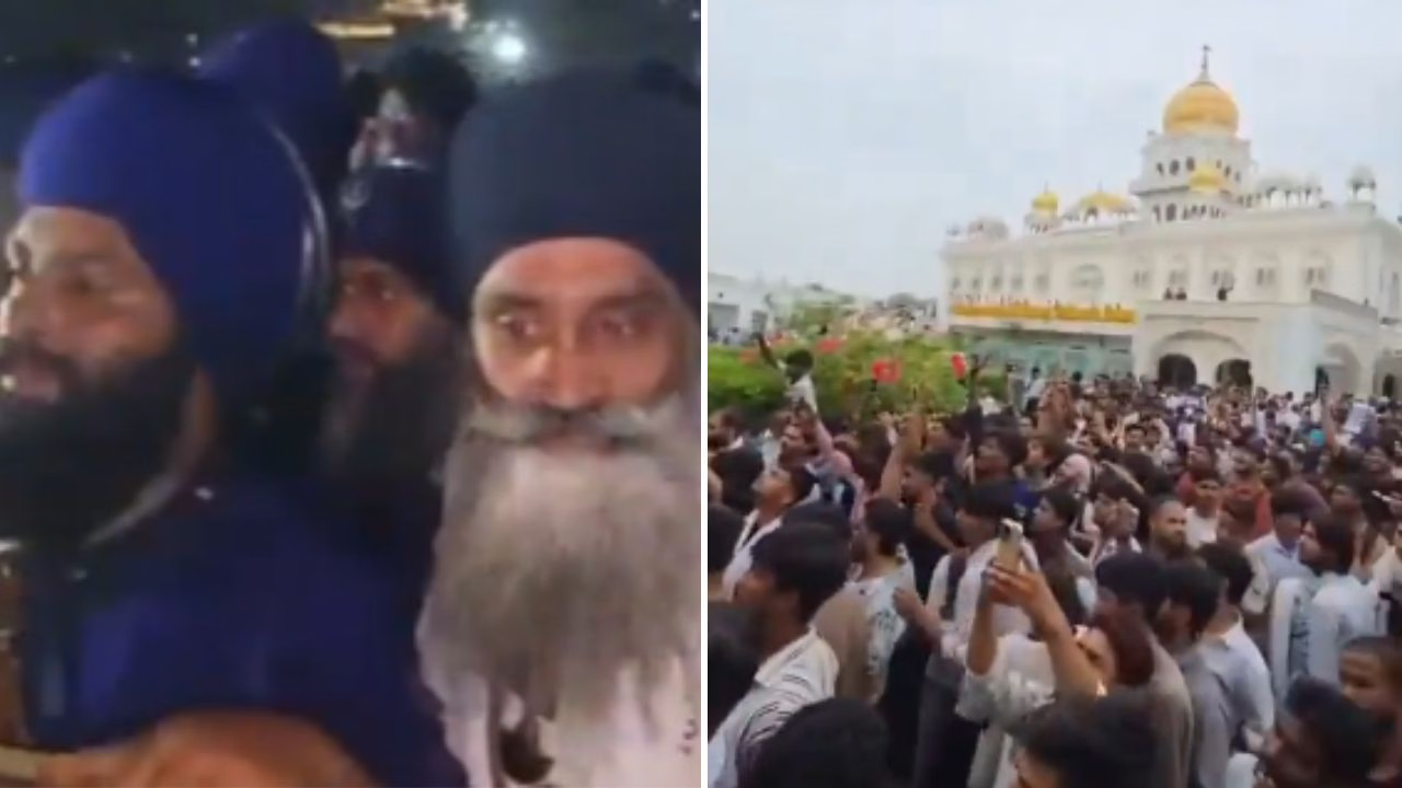 CJP ਦੇ ਪ੍ਰਦਰਸ਼ਨ ਨੂੰ ਮਿਲਿਆ ਨਿਹੰਗਾਂ ਦਾ ਸਾਥ, ਬੰਗਲਾ ਸਾਹਿਬ ਗੁਰਦੁਆਰੇ ‘ਚ ਪ੍ਰਦਰਸ਼ਨਕਾਰੀਆਂ ਨੇ ਲਈ ਸੀ ਸ਼ਰਨ