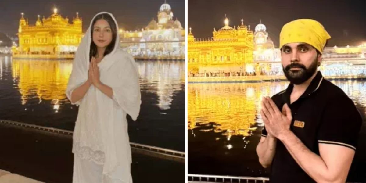 'ਇਸ਼ਕਨਾਮਾ' ਦੀ ਕਾਮਯਾਬੀ ਮਗਰੋਂ ਸ਼ਹਿਨਾਜ਼ ਗਿੱਲ ਤੇ ਜੈ ਰੰਧਾਵਾ ਸ੍ਰੀ ਹਰਿਮੰਦਰ ਸਾਹਿਬ ਨਤਮਸਤਕ