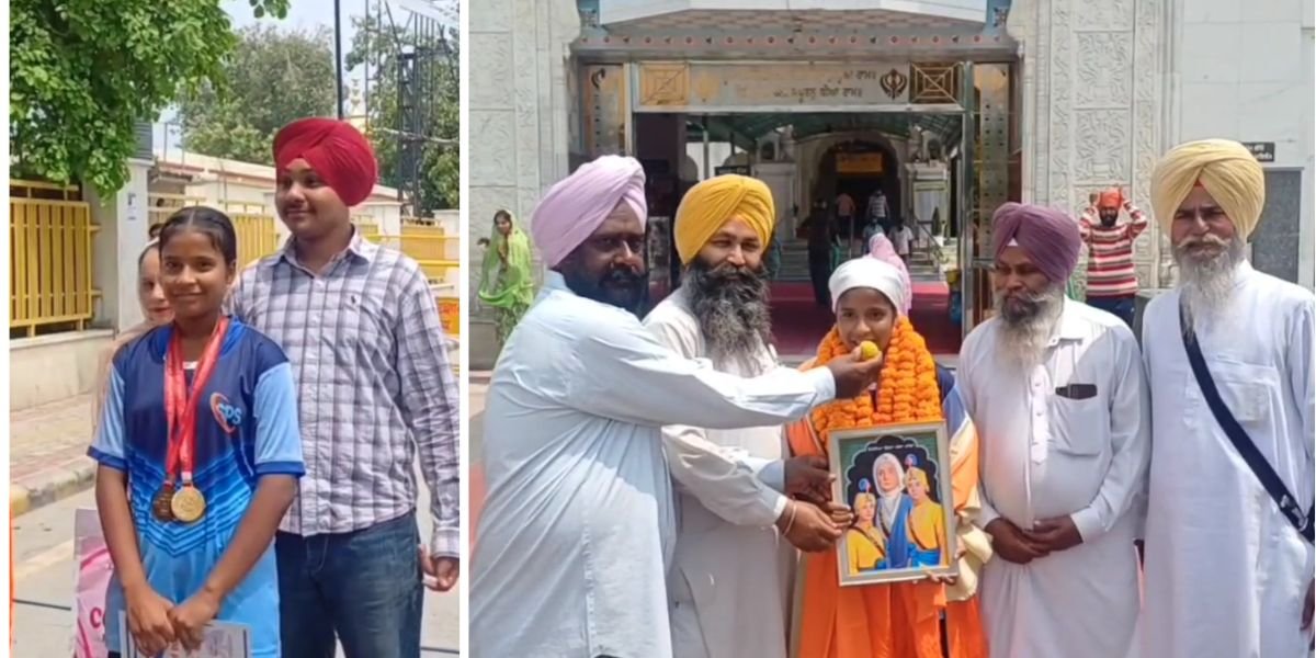 ਪੰਜਾਬ ਦੀ ਧੀ ਨਵਦੀਪ ਕੌਰ ਦਾ ਕਮਾਲ, ਨੈਸ਼ਨਲ ਚੈਂਪੀਅਨਸ਼ਿਪ 'ਚ ਜਿੱਤੇ 2 ਗੋਲਡ ਮੈਡਲ