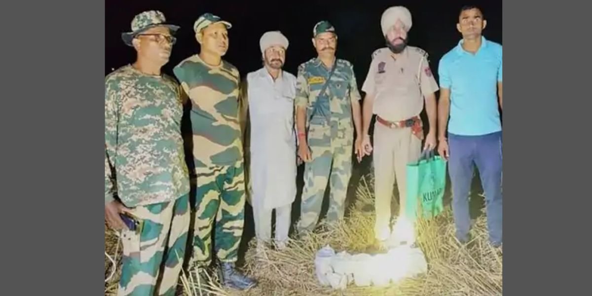 ਭਾਰਤ-ਪਾਕਿ ਸਰਹੱਦ 'ਤੇ ਨਸ਼ਾ ਤਸਕਰਾਂ ਨੂੰ ਵੱਡਾ ਝਟਕਾ, ਕਰੋੜਾਂ ਦੀ ਹੈਰੋਇਨ ਬਰਾਮਦ