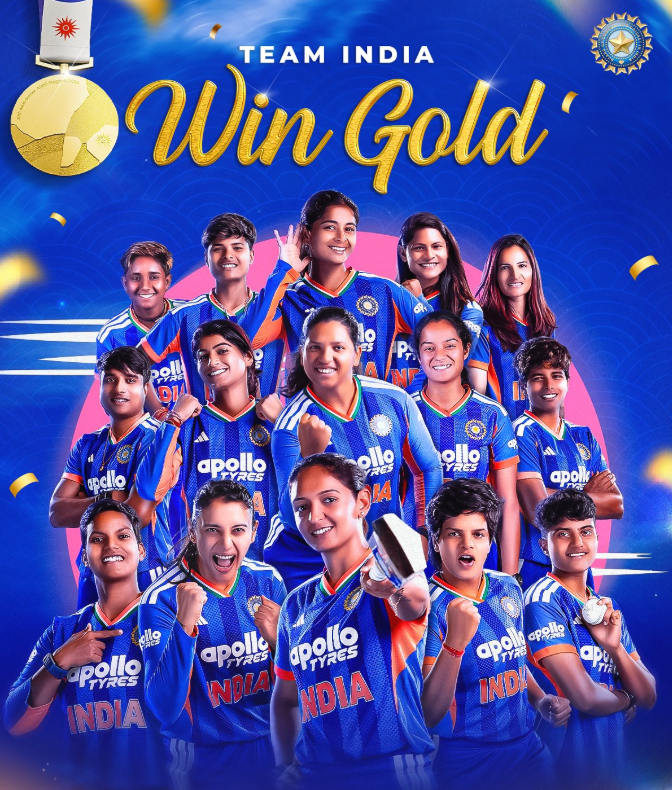 Asian Games 'ਚ ਭਾਰਤ ਨੂੰ ਪਹਿਲਾ ਗੋਲਡ: ਕ੍ਰਿਕਟ 'ਚ ਹਰਮਨ ਬ੍ਰਿਗੇਡ ਸ਼੍ਰੀਲੰਕਾ ਨੂੰ ਹਰਾ ਕੇ ਬਣੀ ਚੈਂਪੀਅਨ