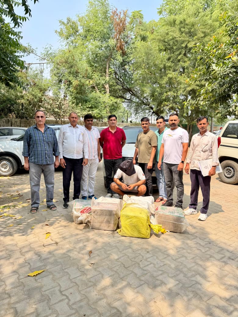 वाणिज्यिक मात्रा में 114 किलो 910 ग्राम गांजा बरामद, एक आरोपी गिरफ्तार