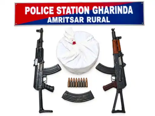 ਪੰਜਾਬ ਪੁਲਿਸ ਦੀ ਵੱਡੀ ਕਾਰਵਾਈ, 10 ਕਿਲੋ ਹੈਰੋਇਨ ਤੇ AK-47/AK-56 ਸਮੇਤ 3 ਗ੍ਰਿਫ਼ਤਾਰ
