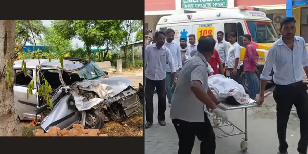 BJP ਦੀ ਨਸ਼ਾ ਮੁਕਤ ਪੰਜਾਬ ਯਾਤਰਾ ਦੌਰਾਨ ਵੱਡਾ ਹਾਦਸਾ, ਕਾਰ ਦੀ ਟਰੱਕ ਜ਼ਬਰਦਸਤ ਟੱਕਰ, 1 ਦੀ ਮੌਤ 5 ਜ਼ਖਮੀ