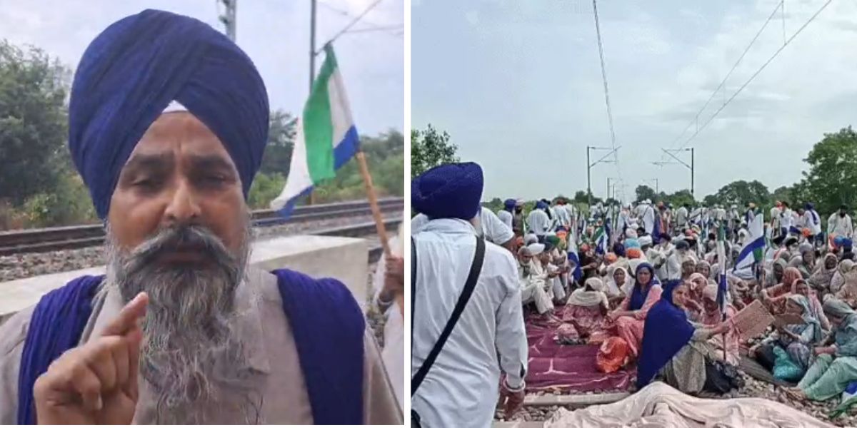 ਪੰਜਾਬ ‘ਚ ਹੱਕੀ ਮੰਗਾਂ ਨੂੰ ਲੈ ਕੇ ਕਿਸਾਨਾਂ ਦਾ ਵੱਡਾ ਪ੍ਰਦਰਸ਼ਨ, ਰੇਲ ਰੋਕੋ ਅੰਦੋਲਨ ਸ਼ੁਰੂ