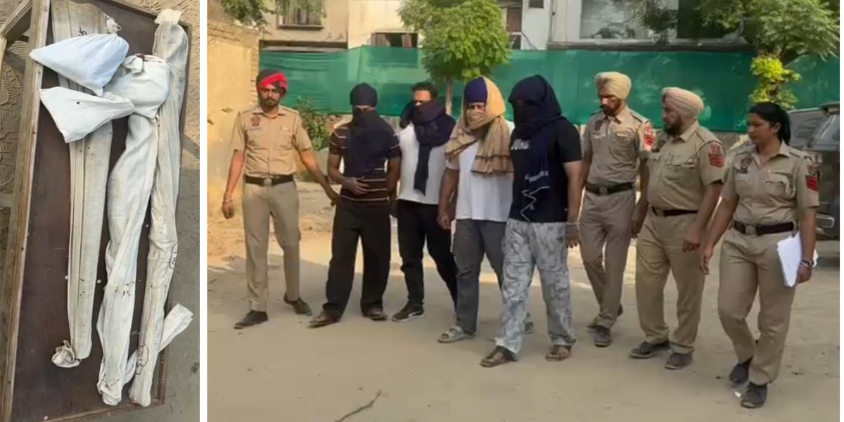 ਵੱਡੀ ਵਾਰਦਾਤ ਦੀ ਸਾਜ਼ਿਸ਼ ਨਾਕਾਮ, ਹਥਿਆਰਾਂ ਦੇ ਜਖੀਰੇ ਨਾਲ 5 ਬਦਮਾਸ਼ ਕਾਬੂ