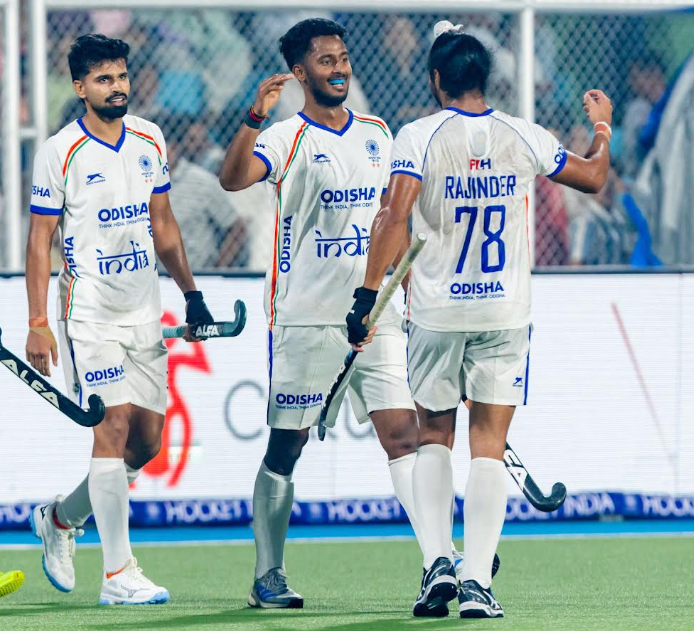 ਭਾਰਤ ਨੇ ਜਾਪਾਨ ਨੂੰ 4-1 ਨਾਲ ਹਰਾ ਕੇ ਲਗਾਤਾਰ ਤੀਜੀ ਜਿੱਤ ਕੀਤੀ ਦਰਜ
