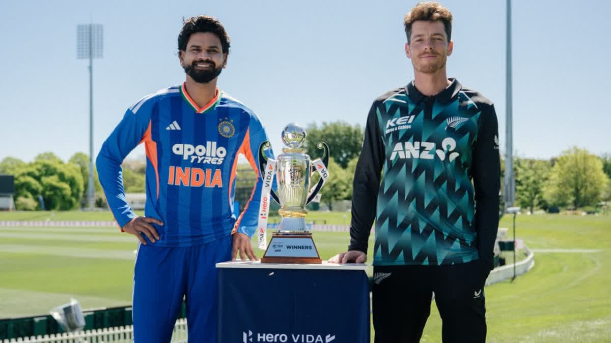 IND vs NZ 1st T20I; ਨਿਊਜ਼ੀਲੈਂਡ ਨੇ ਭਾਰਤ ਖ਼ਿਲਾਫ਼ ਬਣਾਈਆਂ 225 ਦੌੜਾਂ, ਆਪਣੇ ਸਭ ਤੋਂ ਵੱਡੇ ਸਕੋਰ ਦੀ ਕੀਤੀ ਬਰਾਬਰੀ