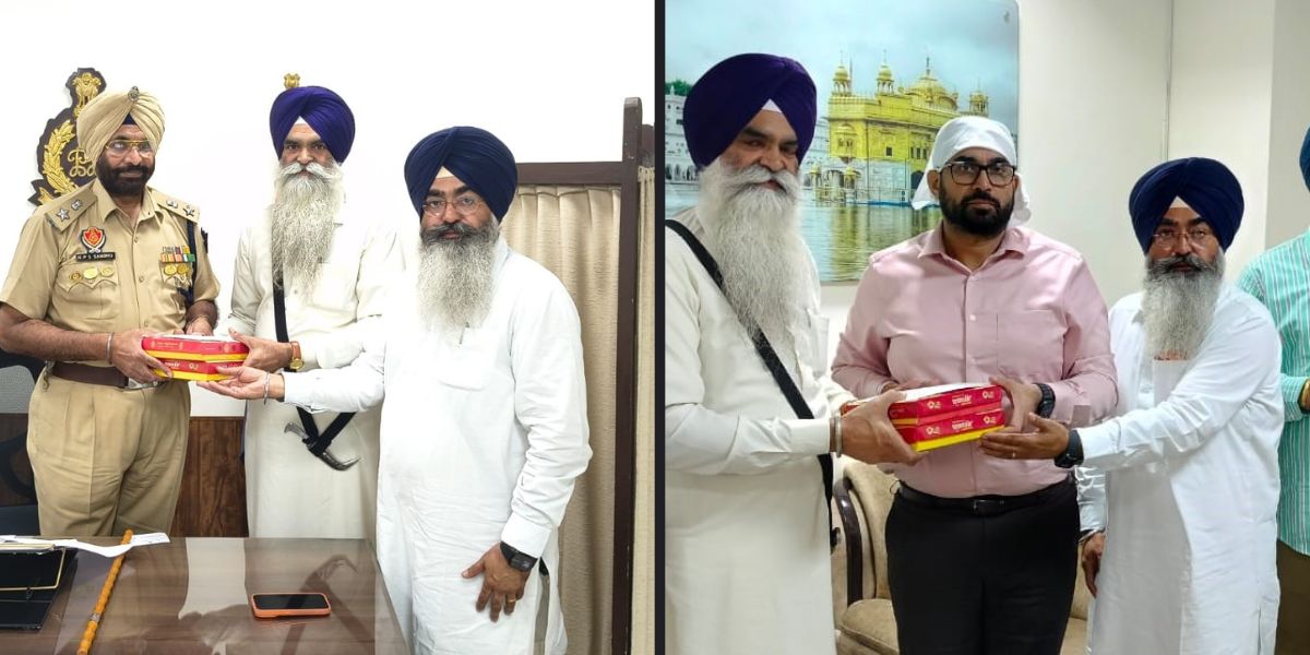 ਸ੍ਰੀ ਗੁਰੂ ਰਾਮਦਾਸ ਜੀ ਦੇ ਪ੍ਰਕਾਸ਼ ਦਿਹਾੜੇ ਸਬੰਧੀ DC ਤੇ ਪੁਲਿਸ ਕਮਿਸ਼ਨਰ ਨੂੰ ਦਿੱਤਾ ਸੱਦਾ ਪੱਤਰ
